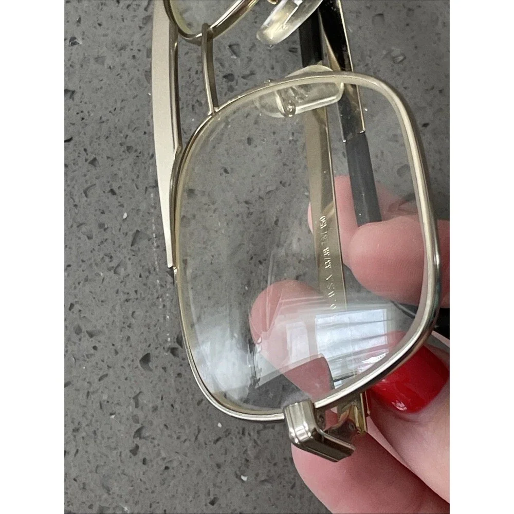 Liberty L.O. Z87 150 33/38 U.S.A. Vintage 57-18-150 Eyeglasses FRAMES ONLY Gold